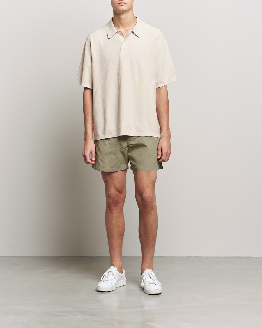 Herren | Badehosen | Tiger of Sweden | Sjo Swim Shorts Light Khaki