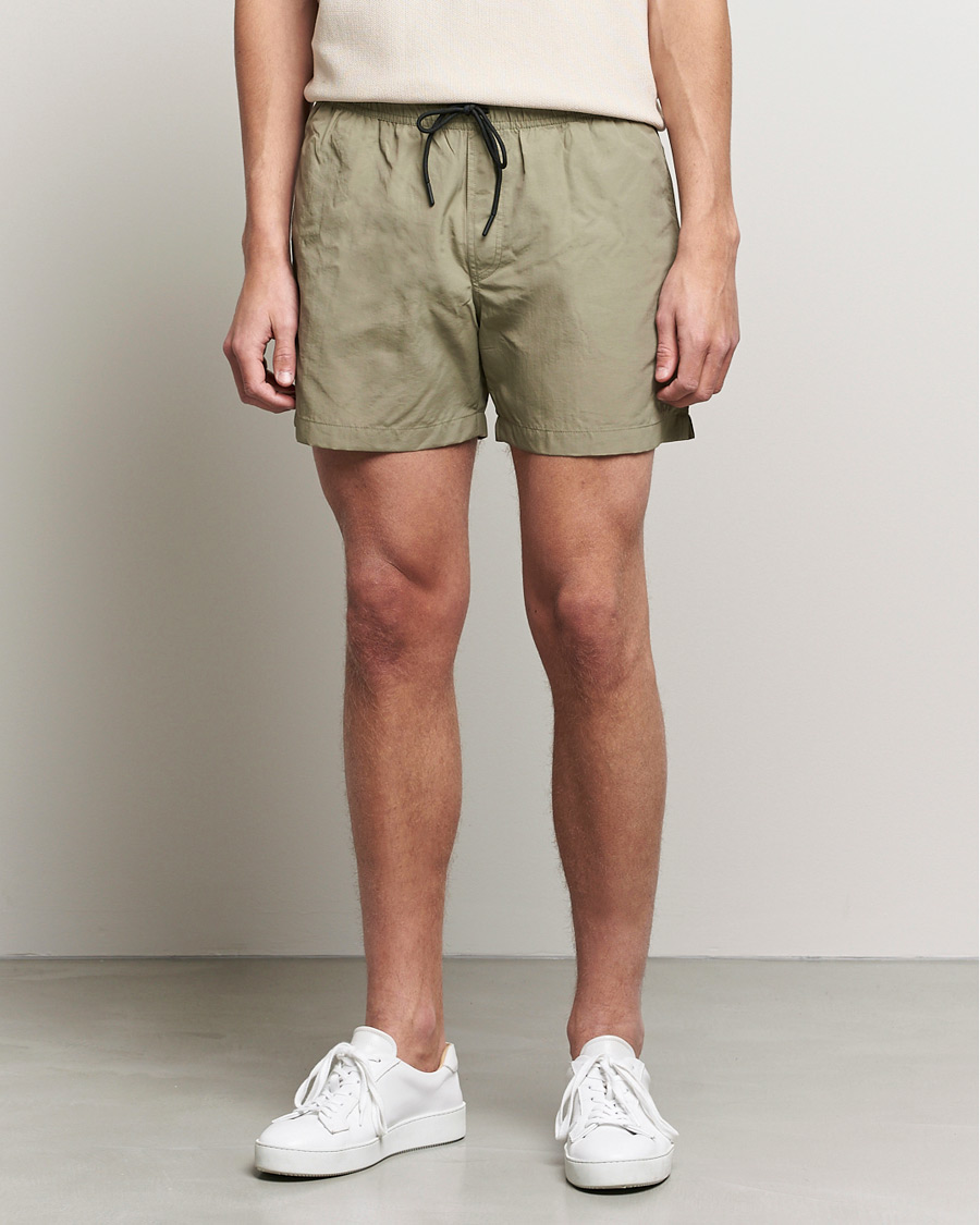 Herren | Badehosen | Tiger of Sweden | Sjo Swim Shorts Light Khaki