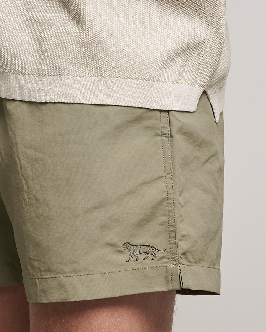 Herren | Badehosen | Tiger of Sweden | Sjo Swim Shorts Light Khaki