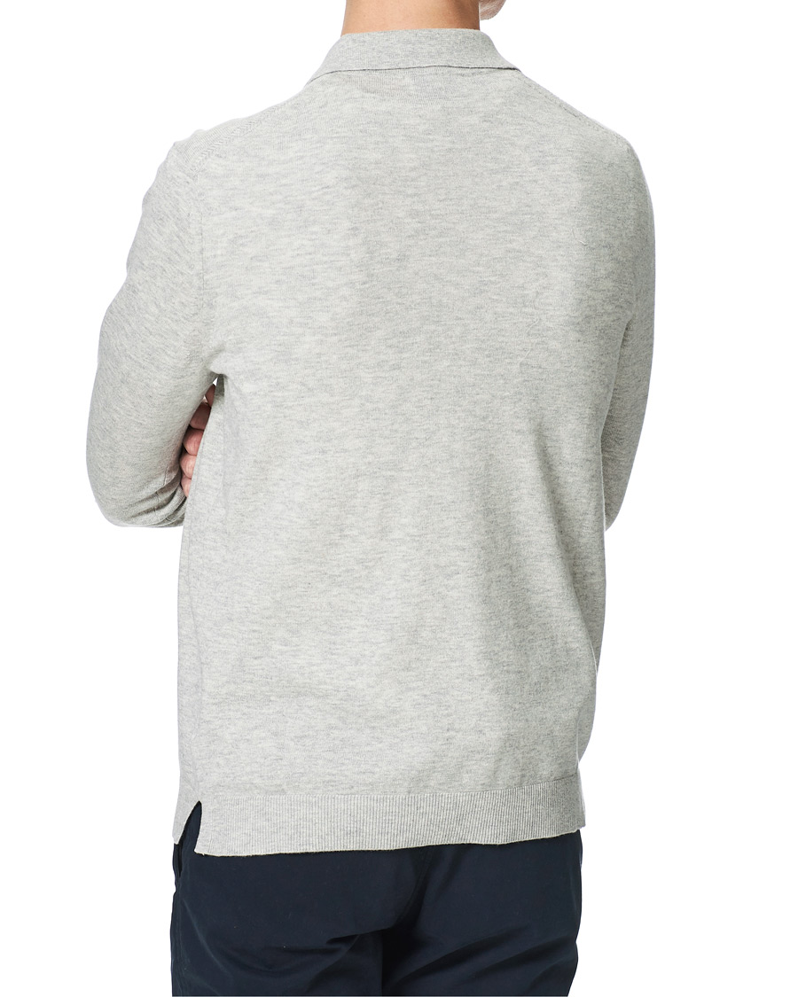 Herren | Pullover | Tiger of Sweden | Orbit Merino Wool Half Zip Med Grey Mel