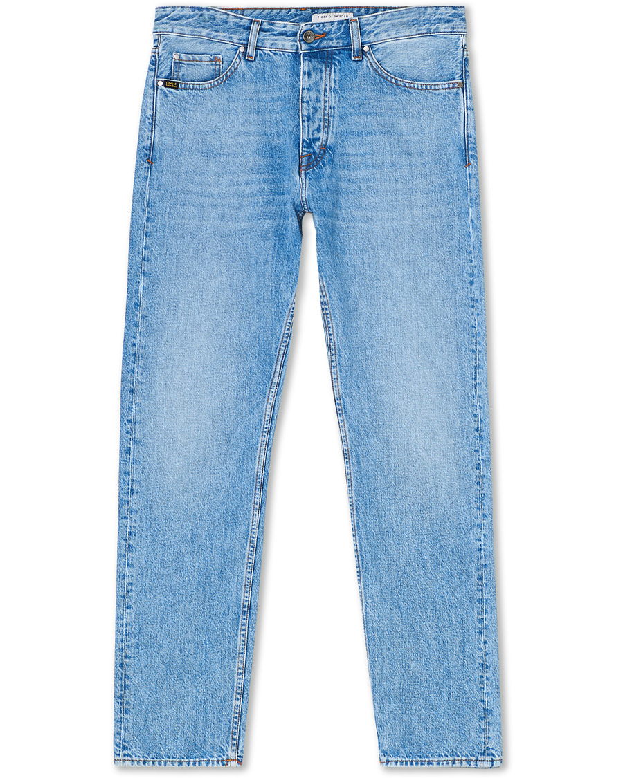 Herren | Jeans | Tiger of Sweden | Nico Cotton Jeans Light Blue