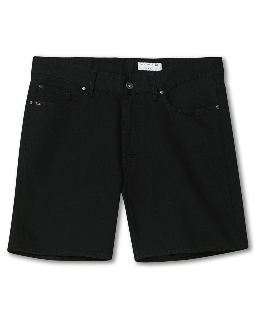 Herren | Shorts | Tiger of Sweden | Jin Jeans Shorts Black