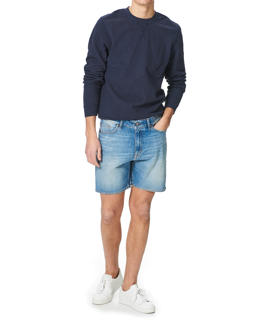 Herren | Shorts | Tiger of Sweden | Jin Jeans Shorts Light Blue