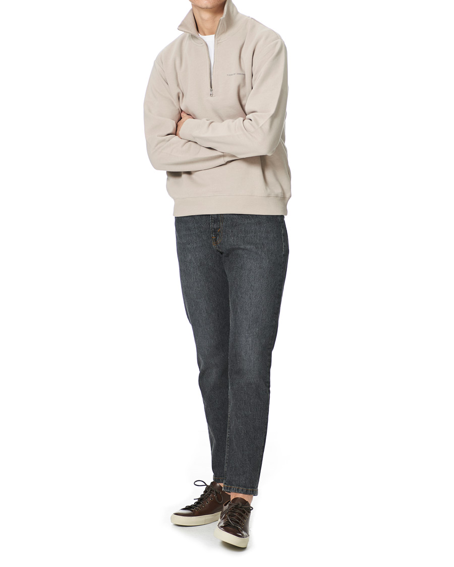 Herren | Pullover | Tiger of Sweden | Marlon Half Zip Sweater Dove Grey