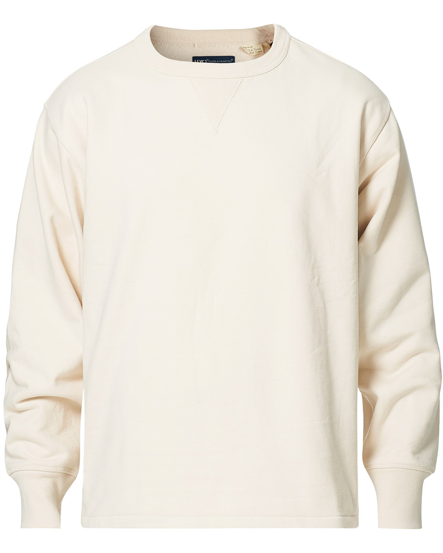 Herren | Pullover | Levi's Made & Crafted | Crew Neck Sweatshirt Oatmeal