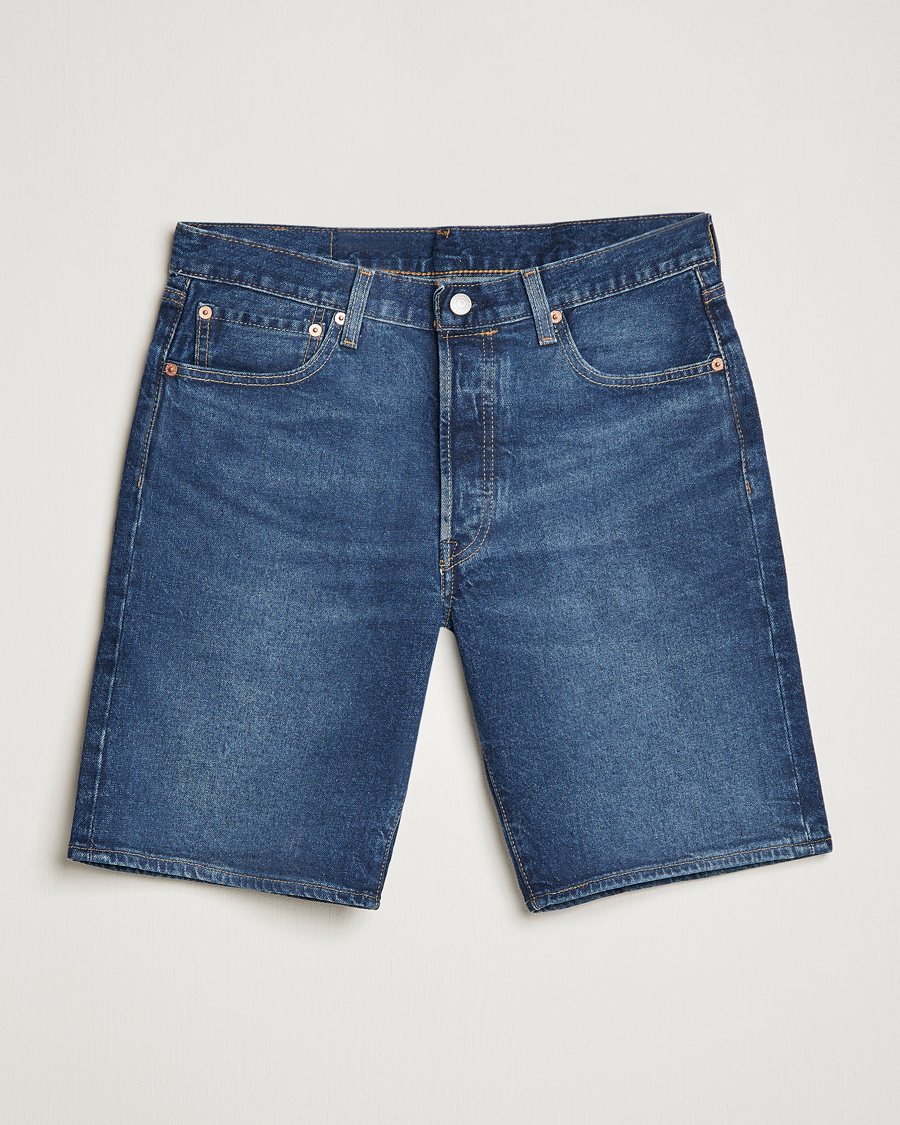 Herren | Shorts | Levi's | 501 Hemmed Denim Shorts Bleu Eyes Break