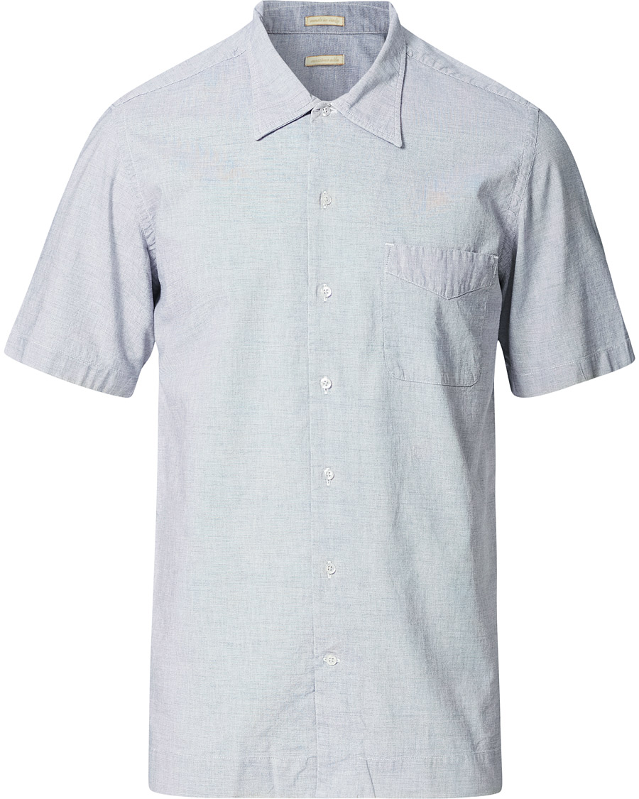 Herren | Hemden | Massimo Alba | Venice Camp Collar Shirt Light Blue