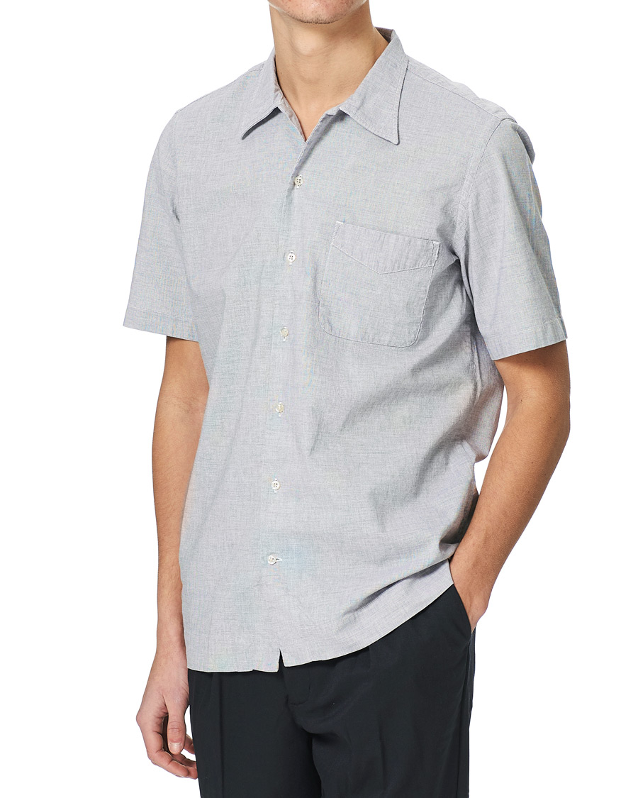 Herren | Hemden | Massimo Alba | Venice Camp Collar Shirt Light Blue