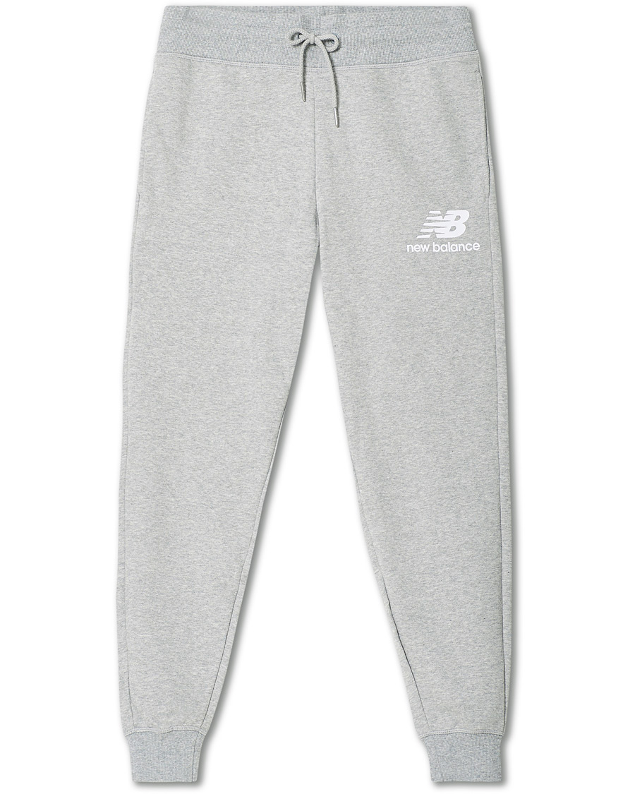 Herren | Hosen | New Balance | NB Essentials Stacked Logo Sweatpant Athletic Grey