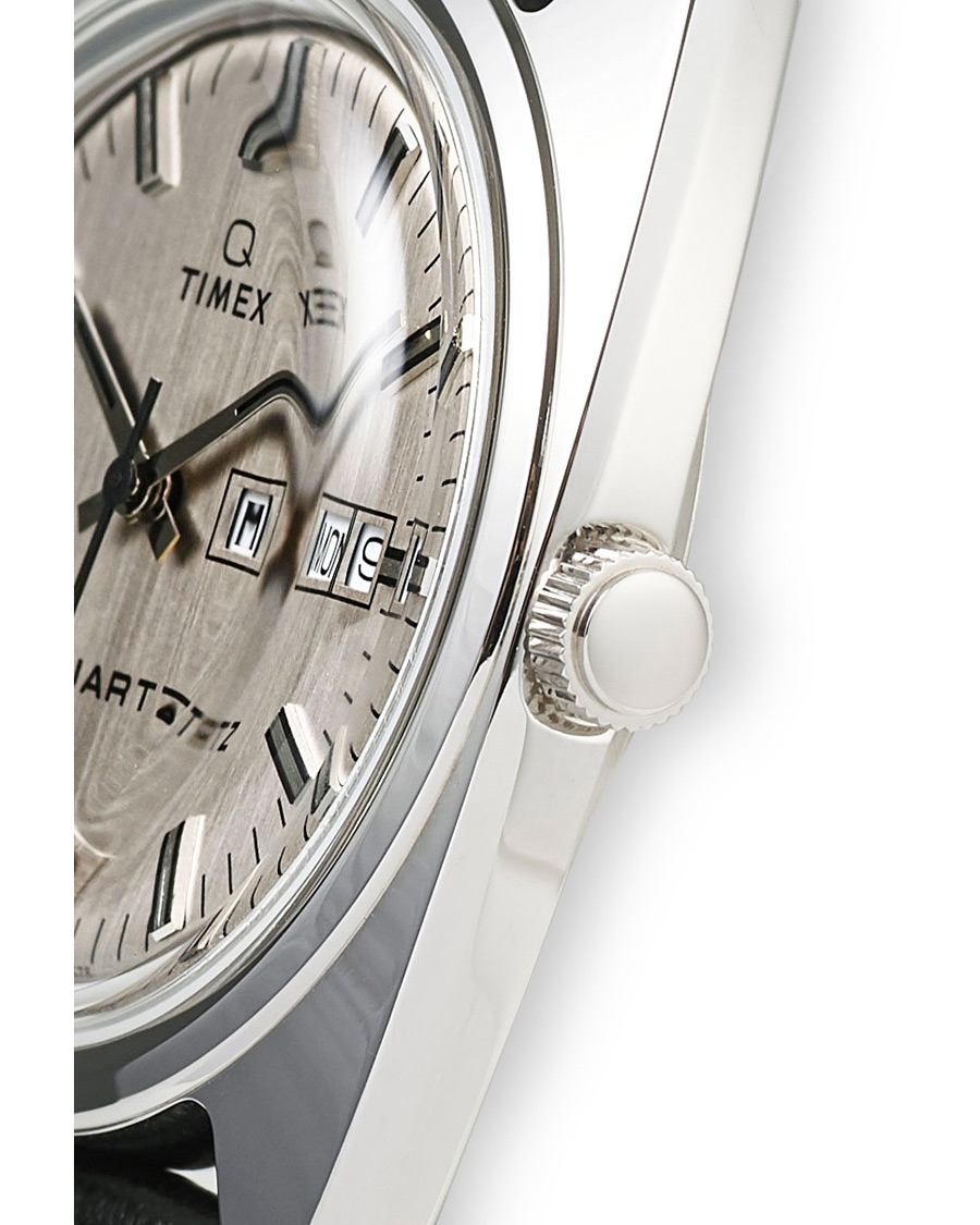 Herren | Timex Q Reissue 1978 Day Date 37mm Silver Dial | Timex | Q Reissue 1978 Day Date 37mm Silver Dial