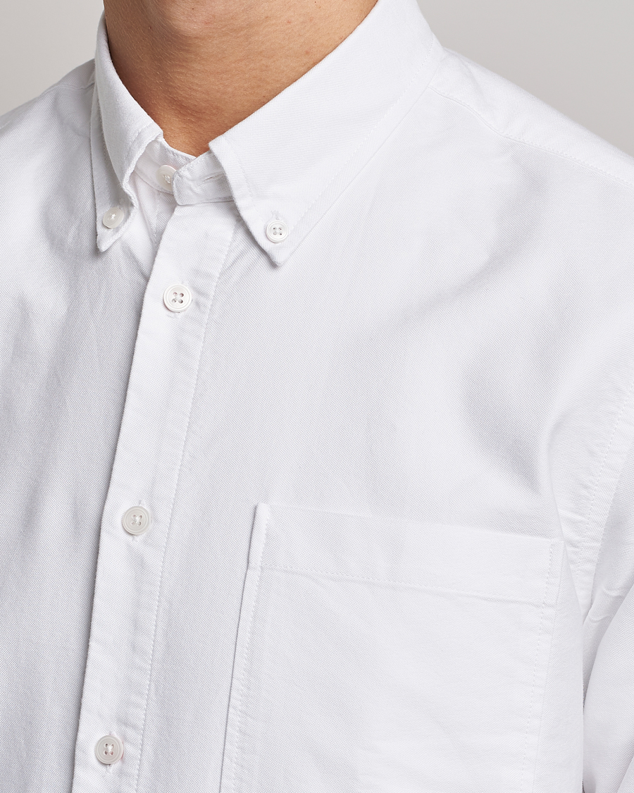Herren | Hemden | NN07 | Arne Button Down Oxford Shirt White