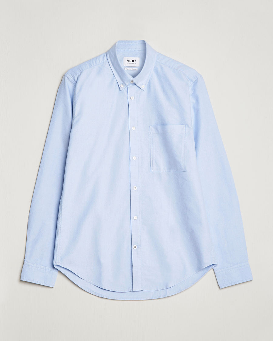 Herren | Hemden | NN07 | Arne Button Down Oxford Shirt Light Blue