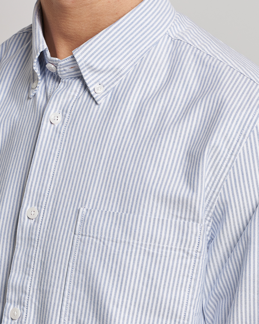 Herren | Hemden | NN07 | Arne Button Down Oxford Shirt Blue/White