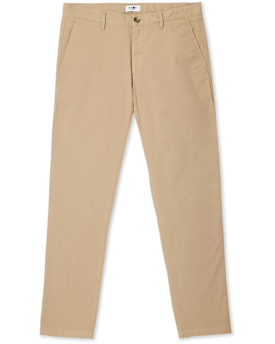 Herren | Hosen | NN07 | Karl Regular Fit Poplin Chinos Khaki