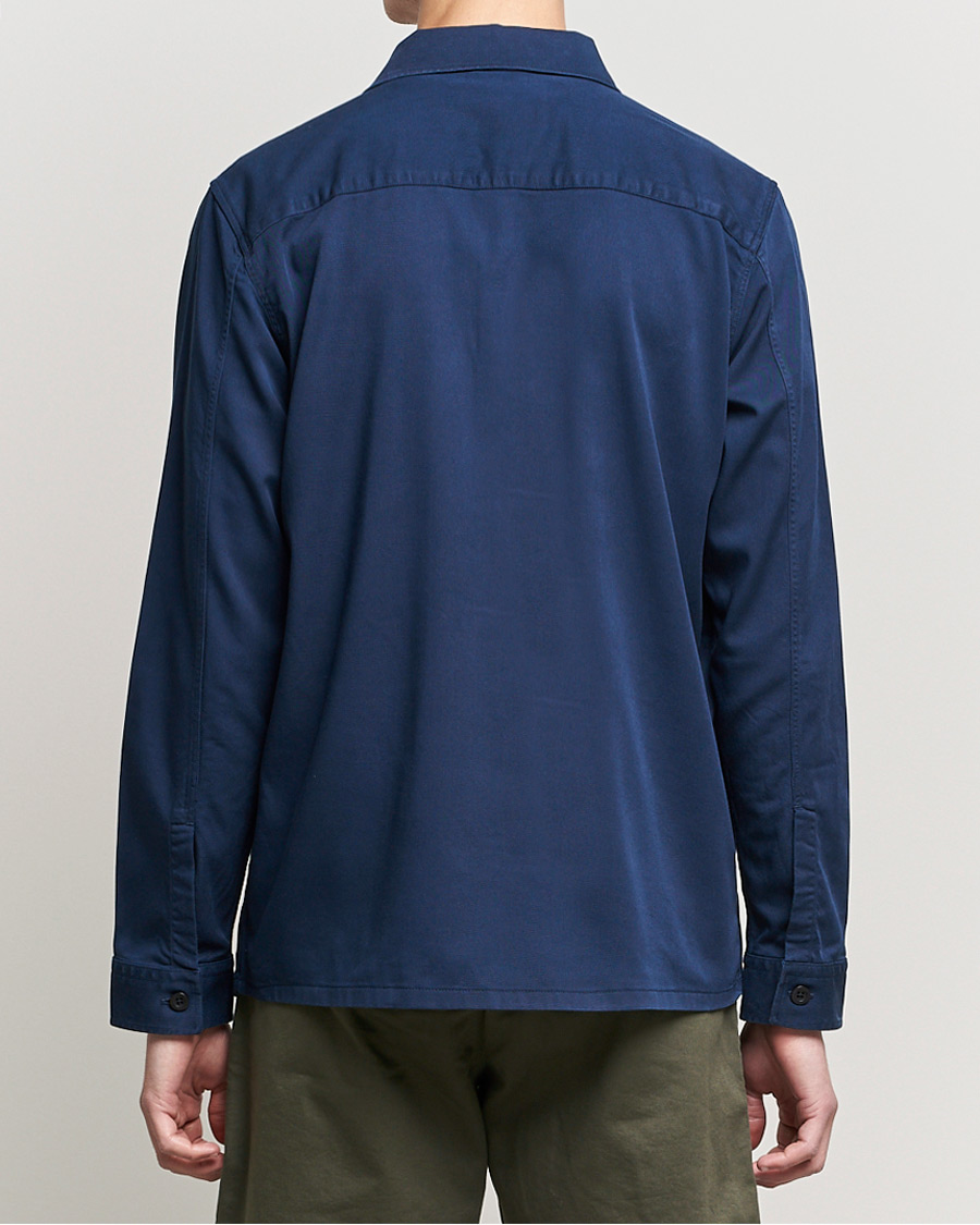 Herren | Hemden | NN07 | Bernard Tencel Overshirt Navy
