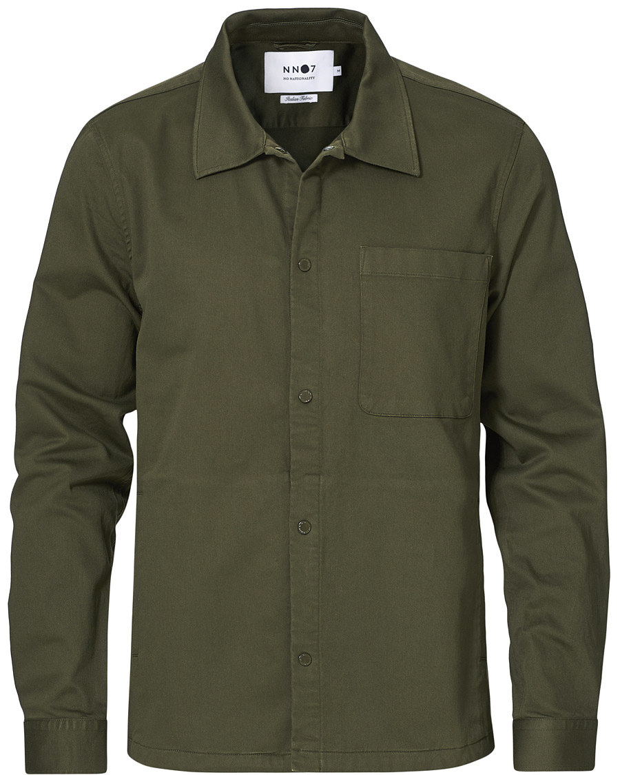 Herren | Hemden | NN07 | Philip Overshirt Army Green