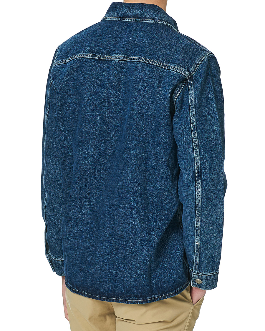 Herren | Hemden | NN07 | Peter Denim Overshirt Dark Blue