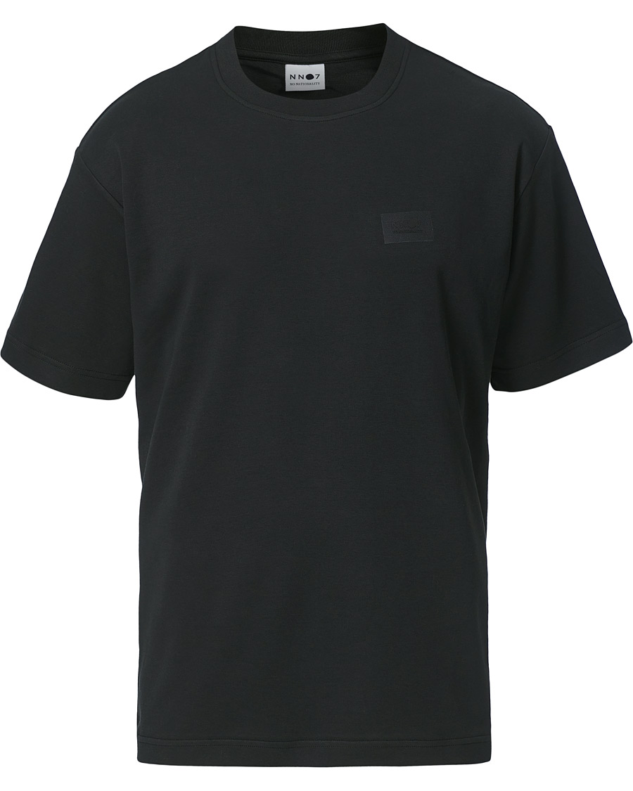 Herren | T-Shirts | NN07 | Nat Jersey Crew Neck Tee Black