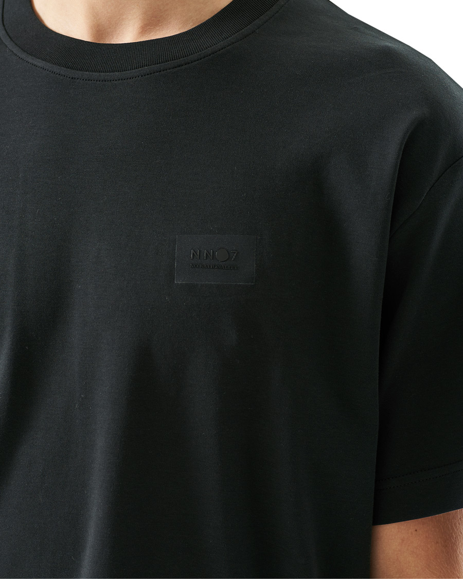 Herren | T-Shirts | NN07 | Nat Jersey Crew Neck Tee Black