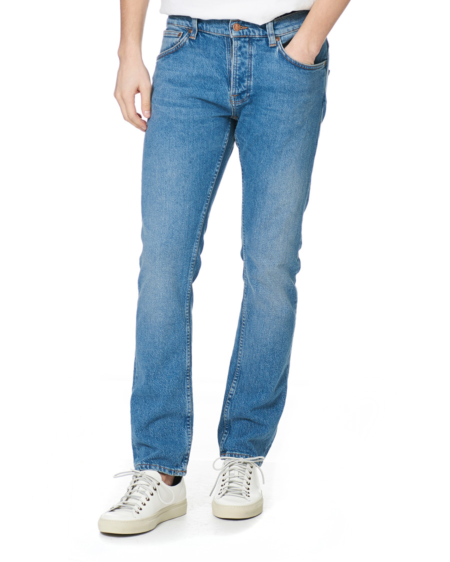 Herren | Jeans | Nudie Jeans | Grim Tim Jeans Blue Age