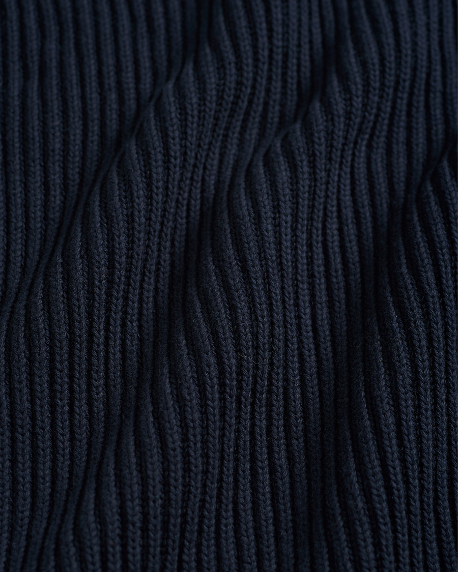 Herren | Pullover | Nudie Jeans | Frank Chunky Rib Sweater Navy