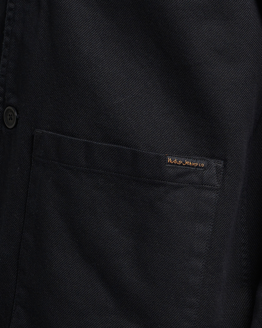 Herren | Hemden | Nudie Jeans | Barney Worker Overshirt Black