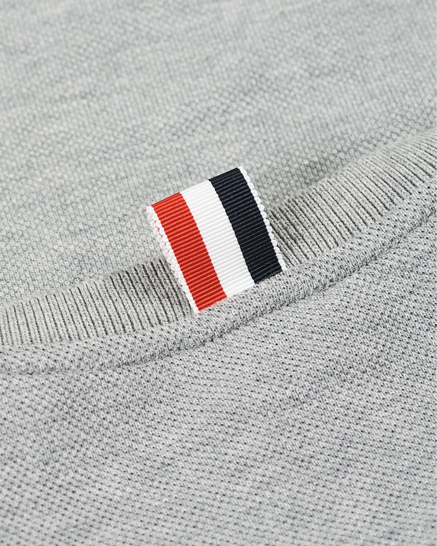 Herren | T-Shirts | Thom Browne | Raglan Sleeve T-Shirt Light Grey