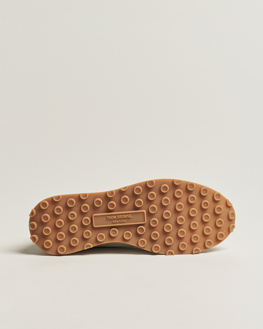 Herren | Sneaker | Thom Browne | Tech Runner Suede Sneakers White