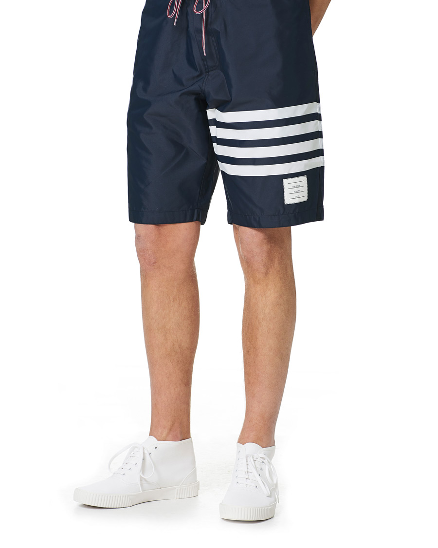 Herren | Shorts | Thom Browne | Swim Tech 4-Bar Shorts Navy