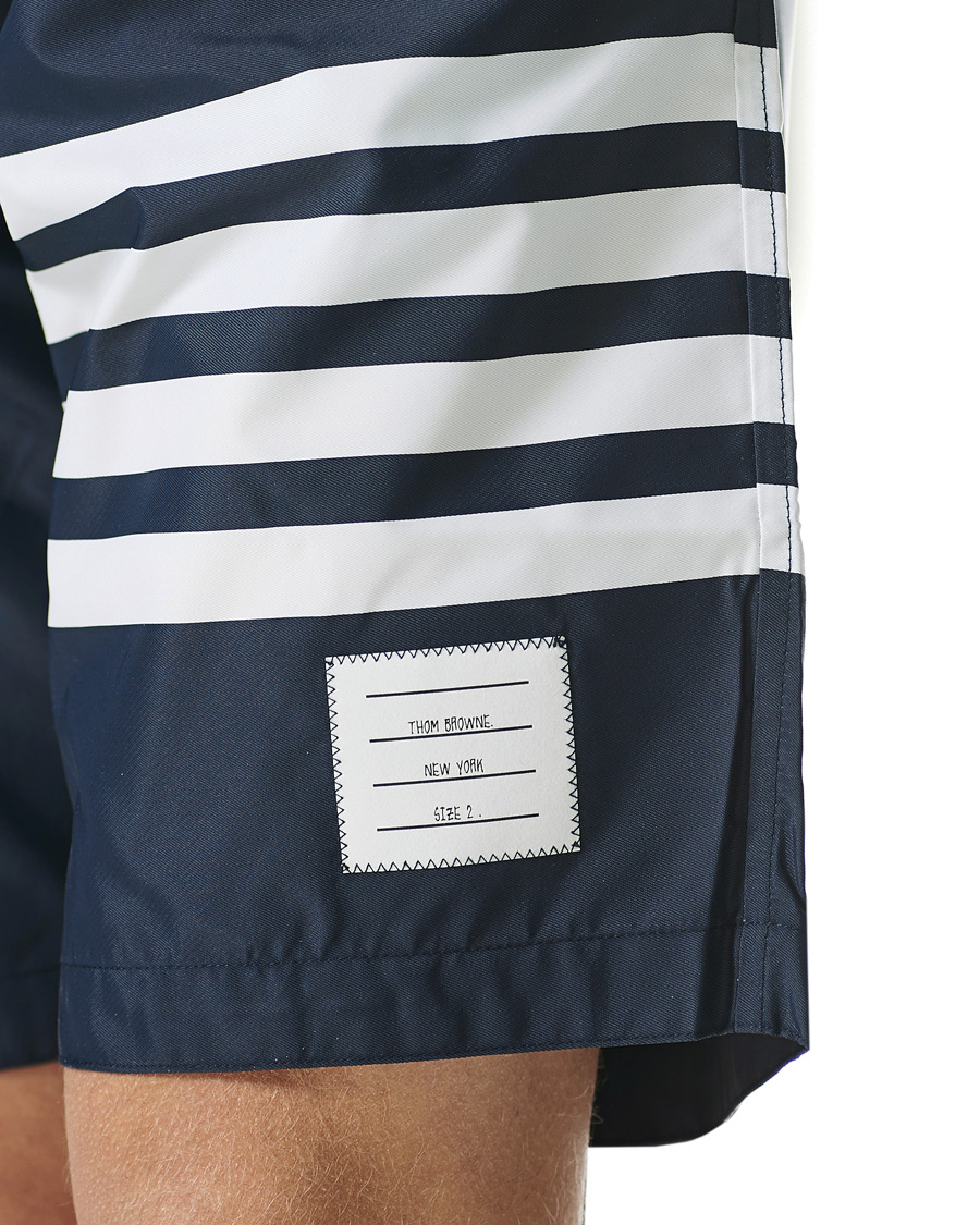 Herren | Shorts | Thom Browne | Swim Tech 4-Bar Shorts Navy