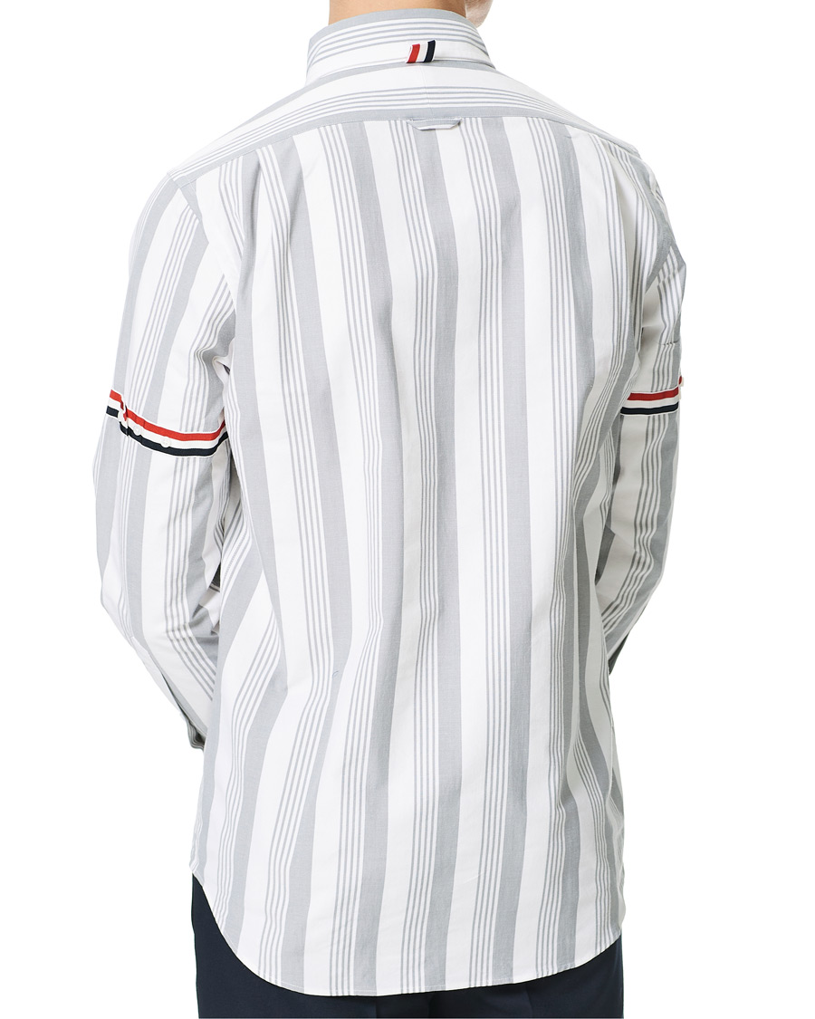 Herren | Hemden | Thom Browne | Striped Shirt White/Grey