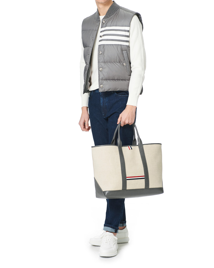 Herren | Thom Browne Weekend Totebag Natural | Thom Browne | Weekend Totebag Natural