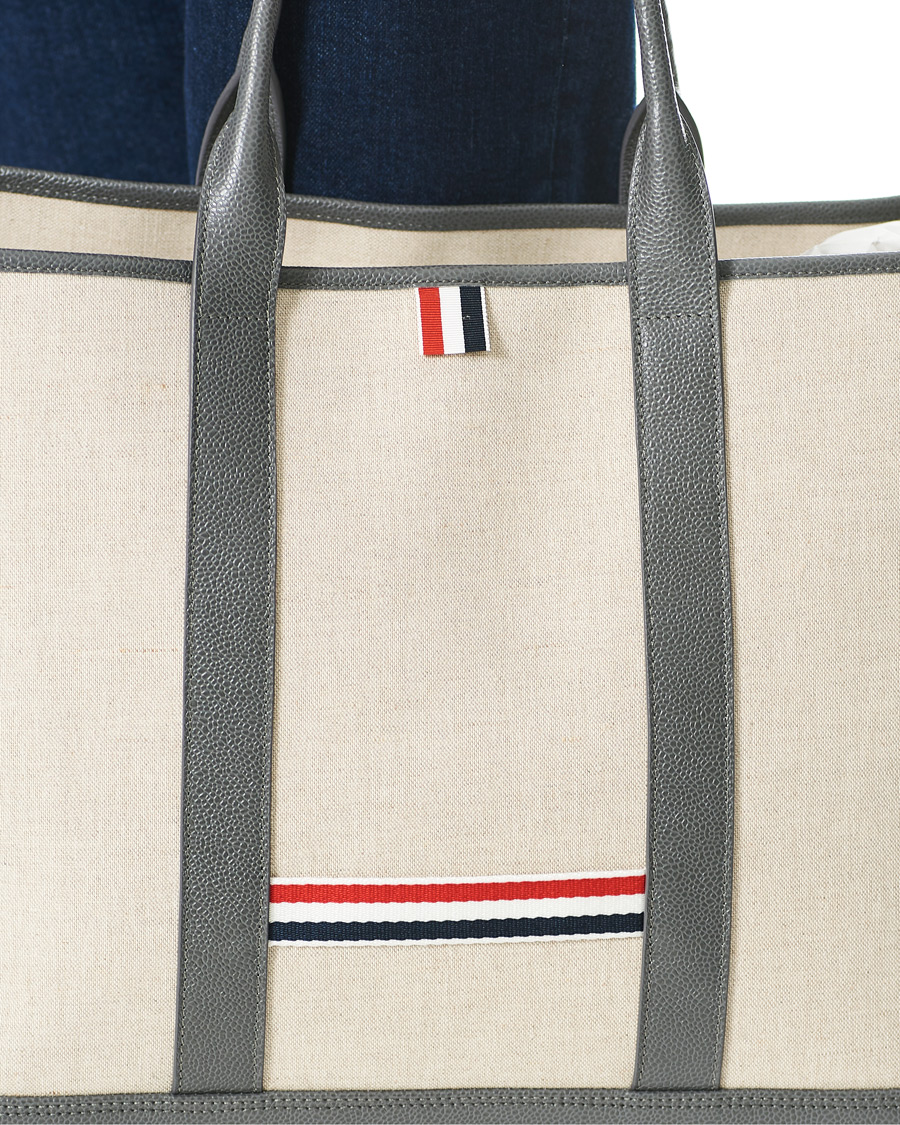 Herren | Thom Browne Weekend Totebag Natural | Thom Browne | Weekend Totebag Natural