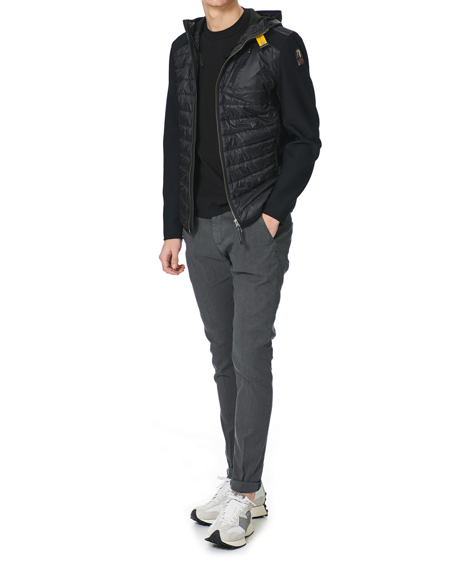 Herren | Pullover | Parajumpers | Nolan Mesh Hooded Hybrid Black