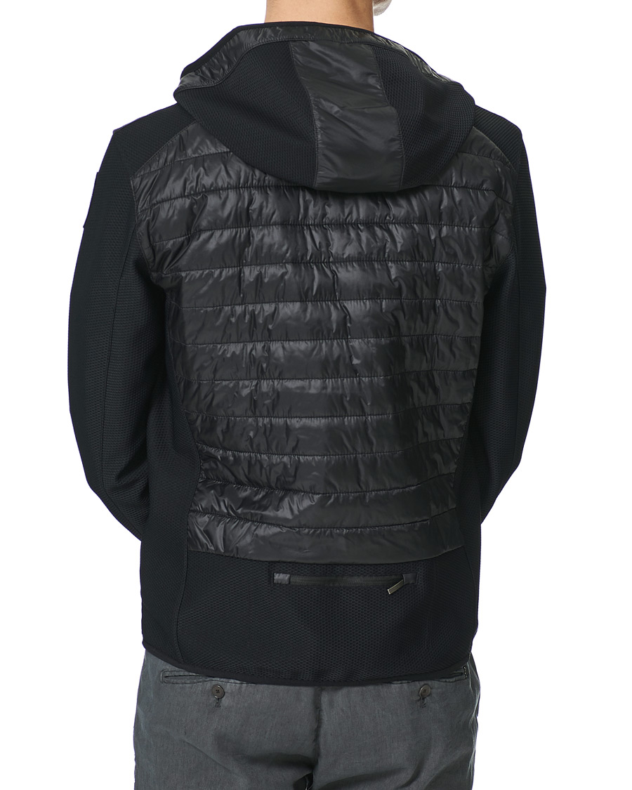 Herren | Pullover | Parajumpers | Nolan Mesh Hooded Hybrid Black