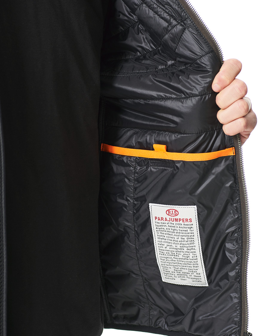 Herren | Pullover | Parajumpers | Nolan Mesh Hooded Hybrid Black