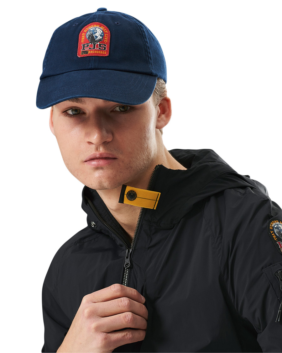 Herren | Parajumpers Patch Cap Navy | Parajumpers | Patch Cap Navy