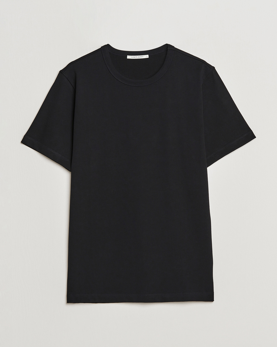 Herren | T-Shirts | A Day's March | Heavy Tee Black
