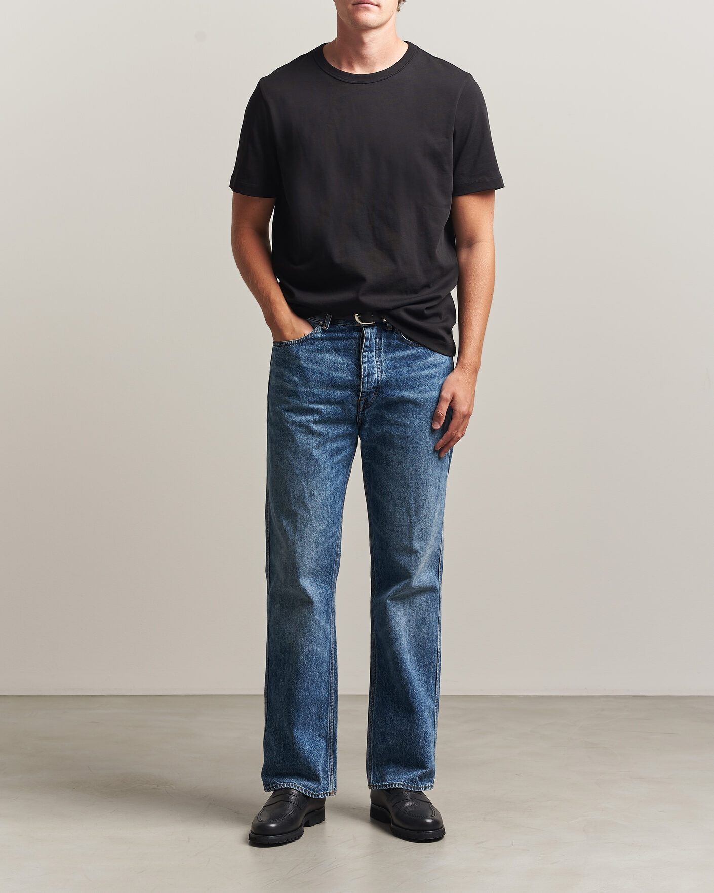 Herren | T-Shirts | A Day's March | Heavyweight T-Shirt Black