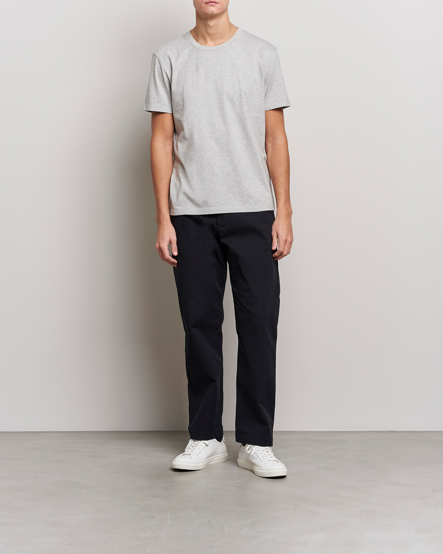 Herren | T-Shirts | A Day's March | Classic Fit Tee Grey Melange
