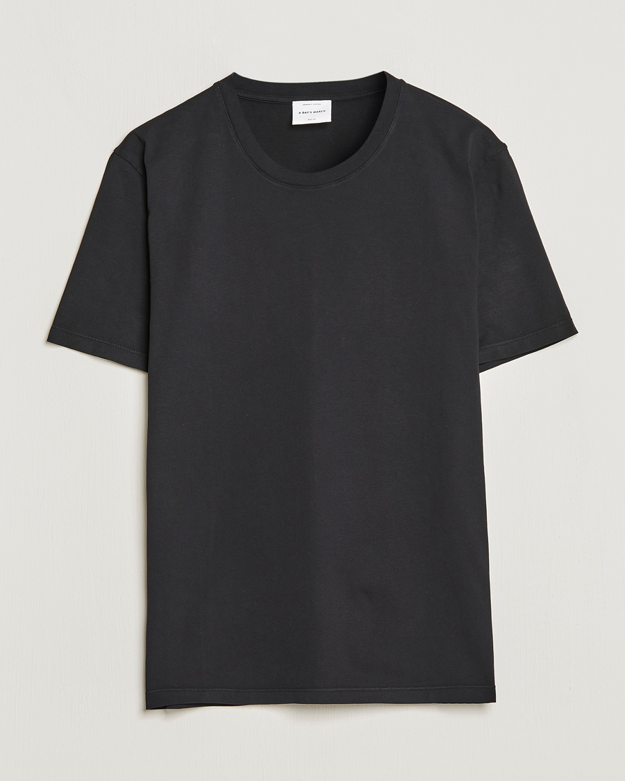 Herren | T-Shirts | A Day's March | Classic Fit Tee Black