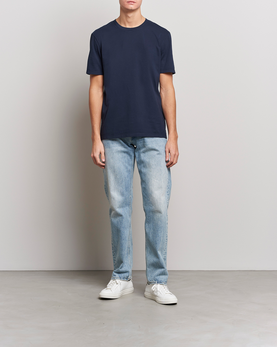 Herren | T-Shirts | A Day's March | Classic Fit Tee Navy