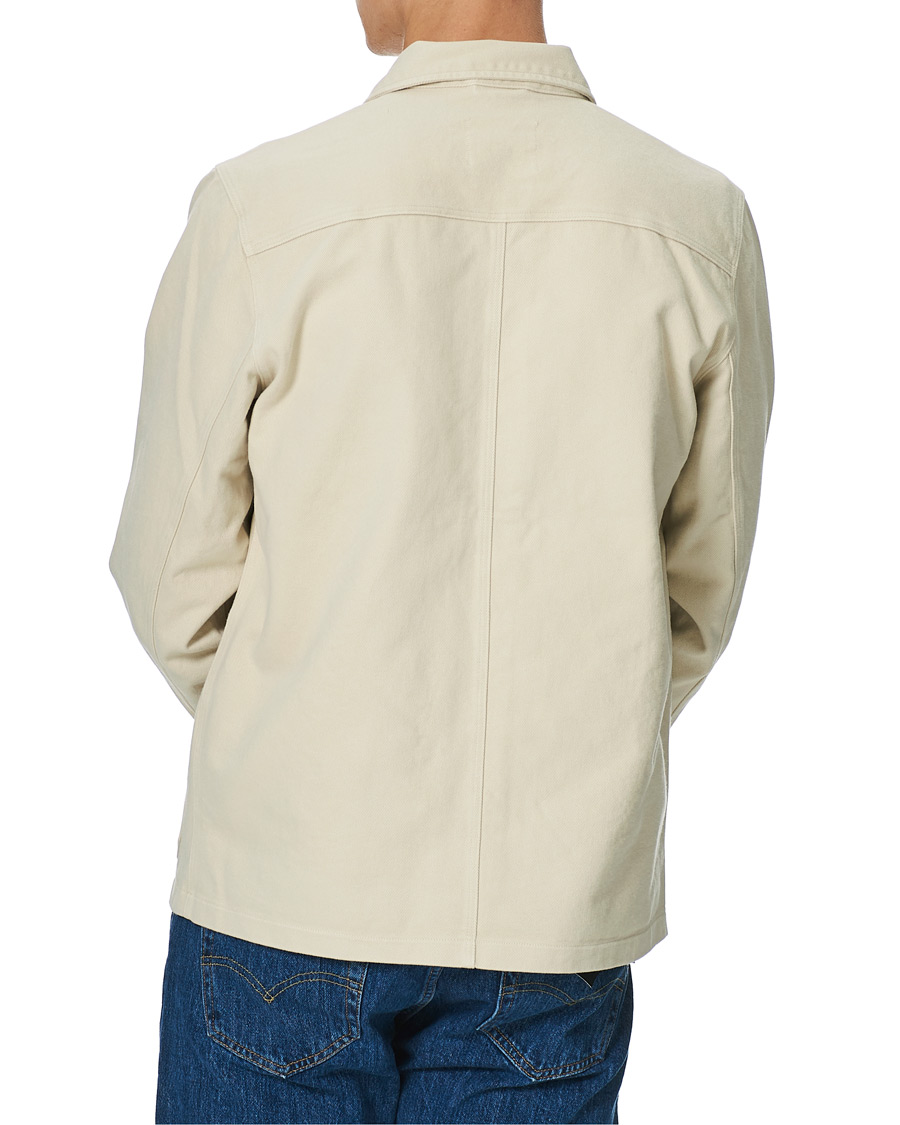 Herren | Hemden | A Day's March | Sturdy Twill Patch Pocket Overshirt Desert