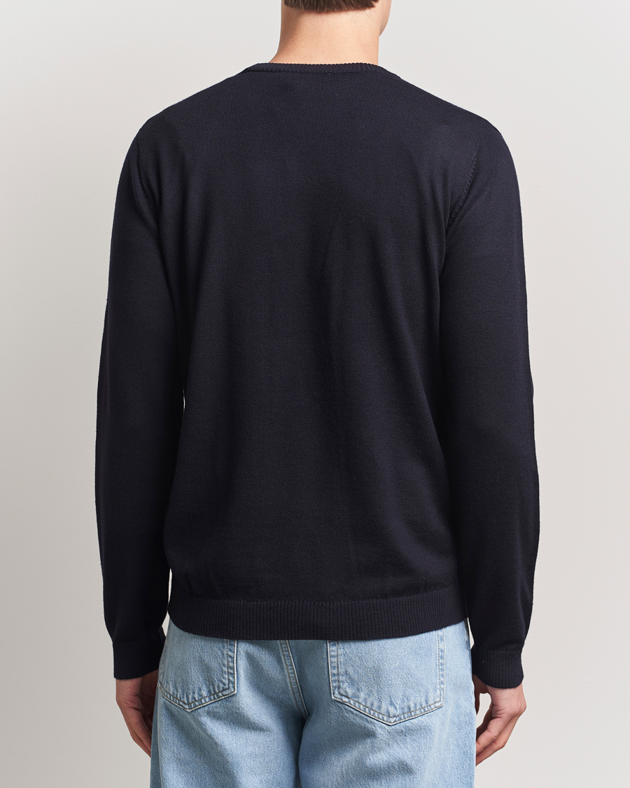 Herren | Pullover | A Day's March | Álagon Merino Crew Navy