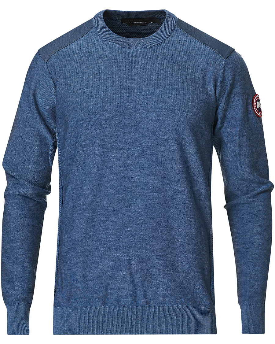 Herren | Pullover | Canada Goose | Dartmouth Crew Neck Sweater Ozone Blue Heather