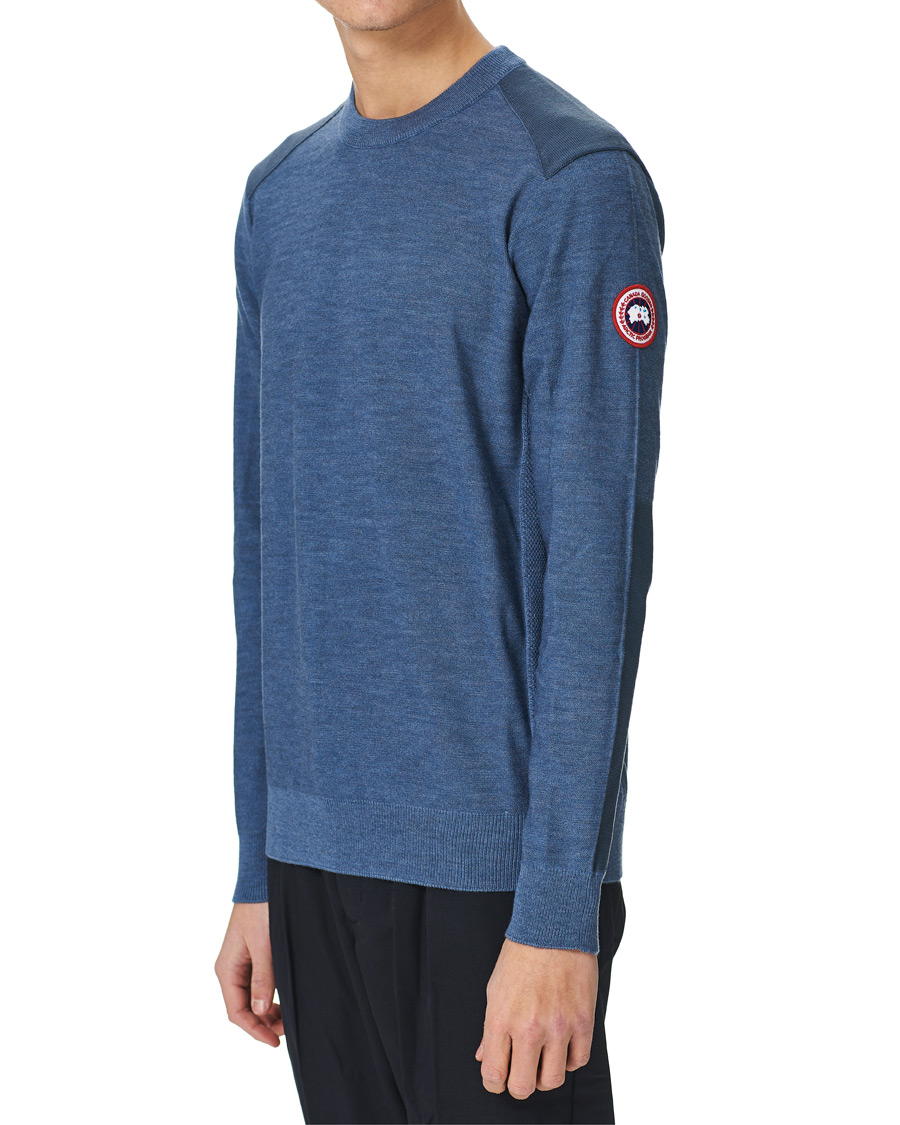 Herren | Pullover | Canada Goose | Dartmouth Crew Neck Sweater Ozone Blue Heather