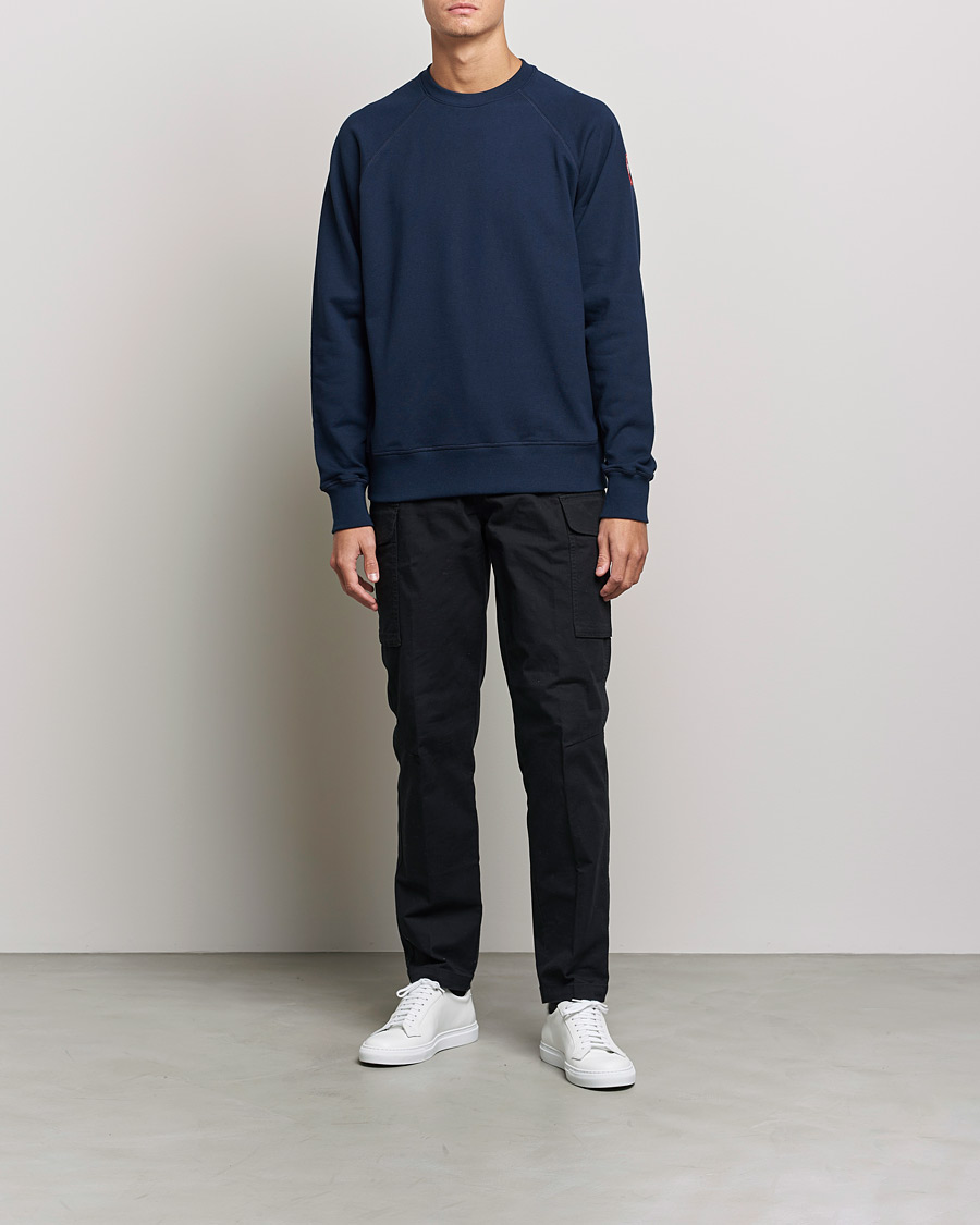 Herren | Pullover | Canada Goose | Huron Crewneck Atlantic Navy