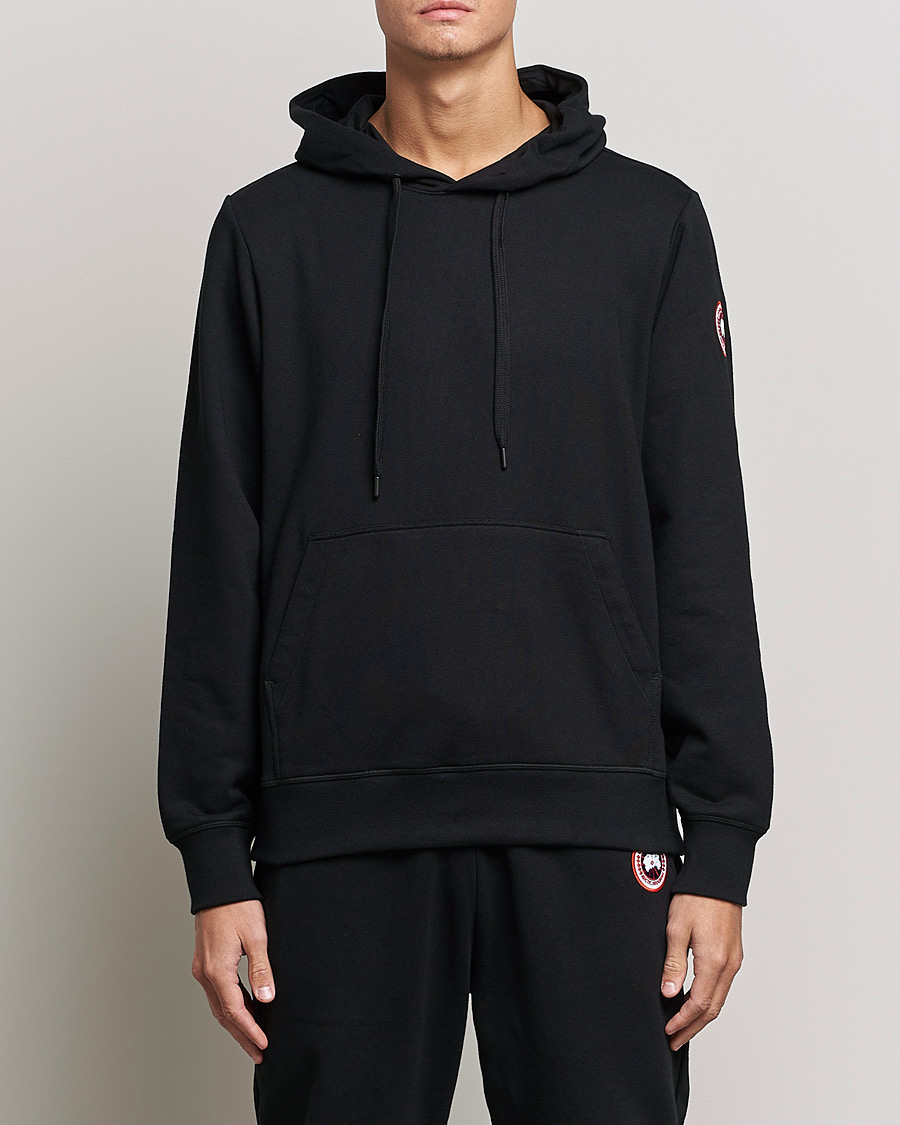 Men | Hooded Sweatshirts | Canada Goose | Huron Hoody Black