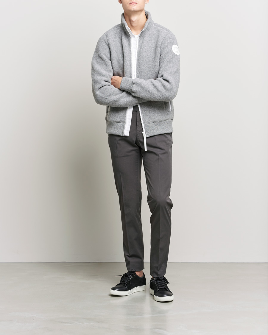 Herren | Pullover | Canada Goose | Lawson Fleece Full Zip Greige