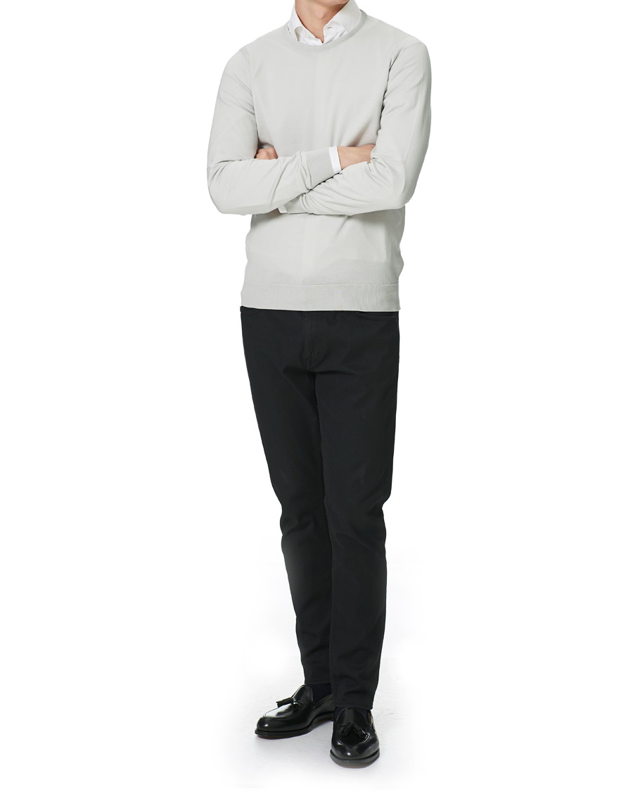 Herren | Pullover | John Smedley | Hatfield Sea Island Crew Neck Cloud